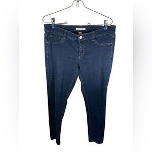 White House Black Market Noir Dark Blue Skinny Jeans